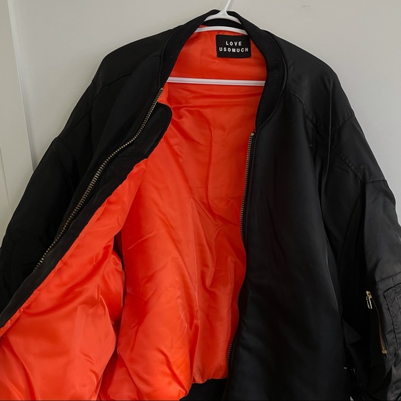Stylenanda Winter Oversized Bomber Jacket - Picture 5 of 6